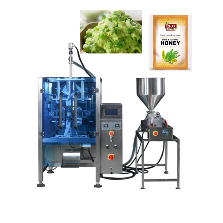 

Hot liquid filling honey processing guacamole packing machine