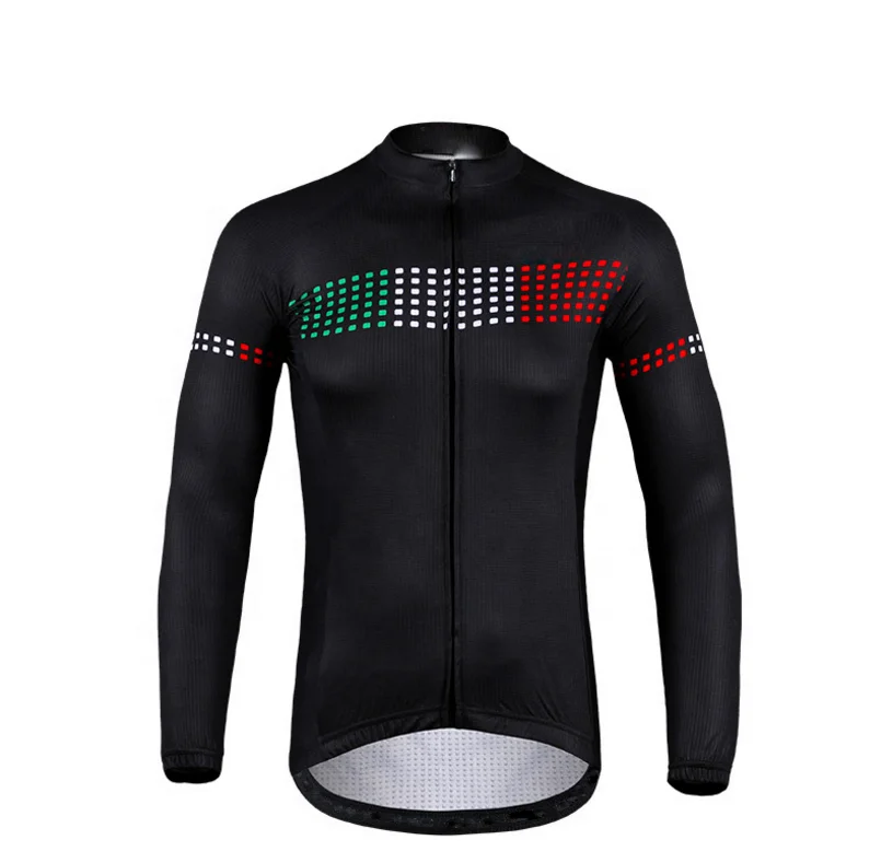

Bicycle Clothes Outdoor Sports Long Sleeve Mens Cycling Apparel Jacket for Retail Shop, Customized color