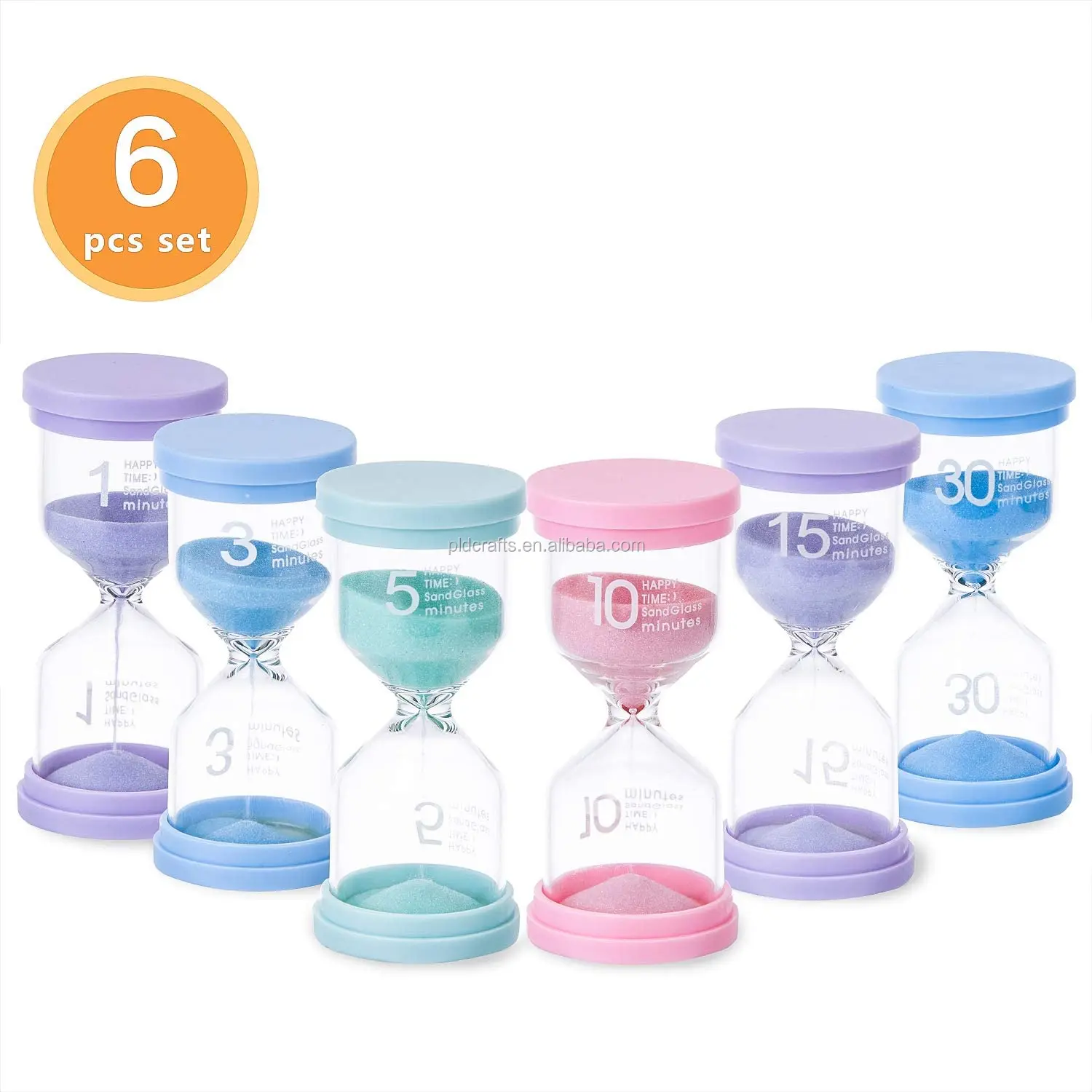 5/10/15 Minute Sand Egg Timer Clock Games Kitchen Timing Sandglass Hourglass Toy 
