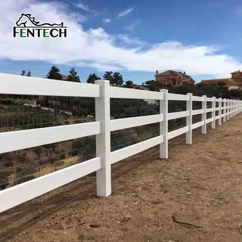 High Quality Made In China Fentech White Color Cheap 3 Rail Lowes Vinyl Fence Panels View Lowes Vinyl Fence Panels Fentech Product Details From Hangzhou Fantai Plastic Co Ltd On Alibaba Com