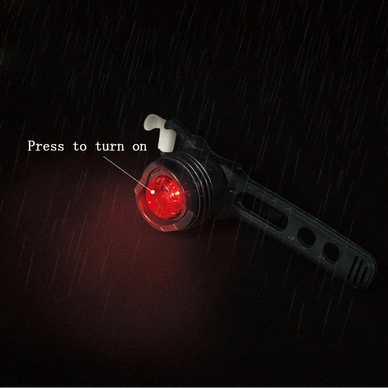 
SHIZIWANGRI Mini Bike Taillight USB Rechargeable Bicycle Rear Lamp White LED MTB Cycling Warning Light 3 Modes Bike Back Light 