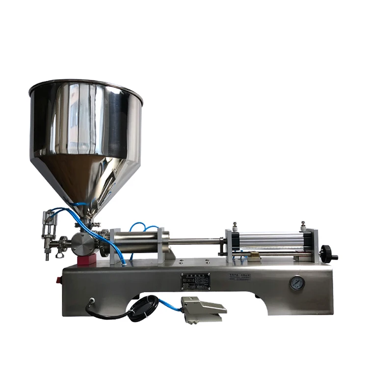 

FF2 semi-automatic bottle filling machine for water oil cream cosmetic and paste products