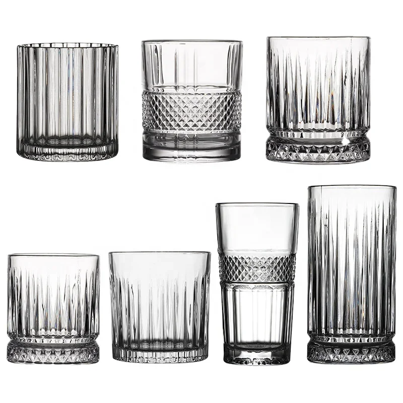 

Jinbaijia Lead Free Luxury Heavy Base Whisky Glasses Old Fashioned Whiskey Glass