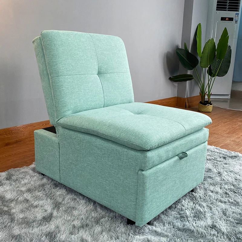 Small Single Sofas Bed Home Furniture Sofa Bed Set Plastic Legs Fabric