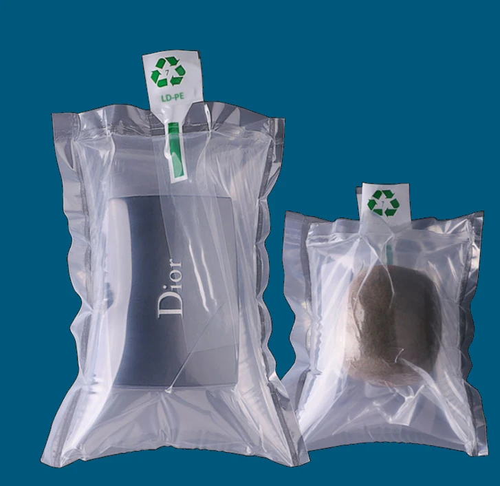 

Factory Supply Air Filled Column Bag Factory Wholesale Ready To Ship Eco Friendly Air Cushion Bag For Cosmetic