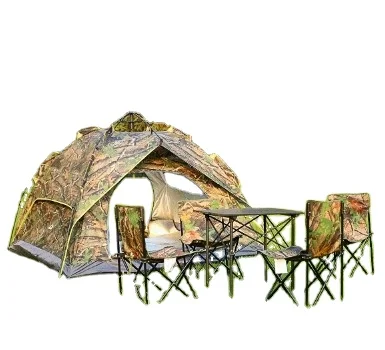 

Professional army camping waterproof 3-4person tent, Camouflage