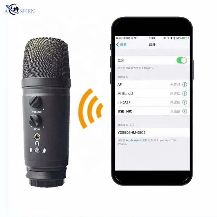 

wholesale Latest USB Streaming Podcast Mic Professional RGB mic for livestream broadcast