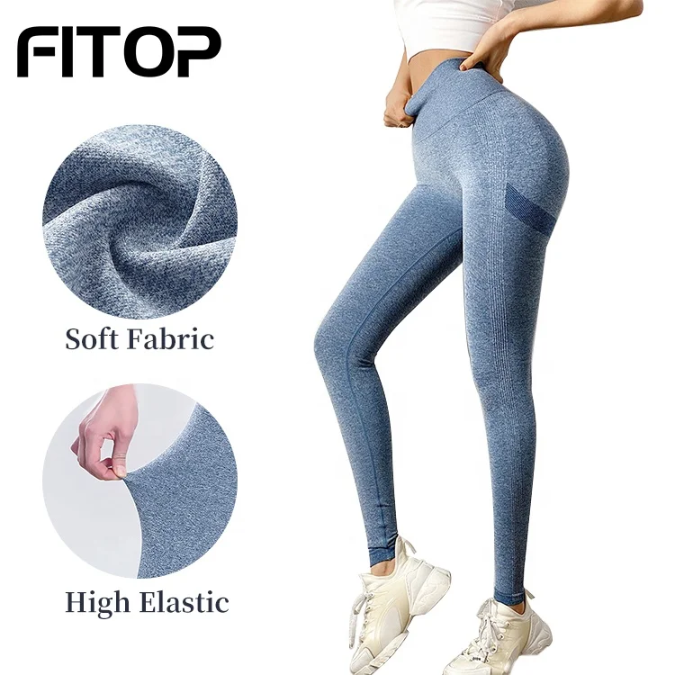 

Best Selling High Quality Seamless Multi Color Woman Scrunch Butt Leggings High Waist Fitness Yoga Pants, Black, red, gray, green, blue