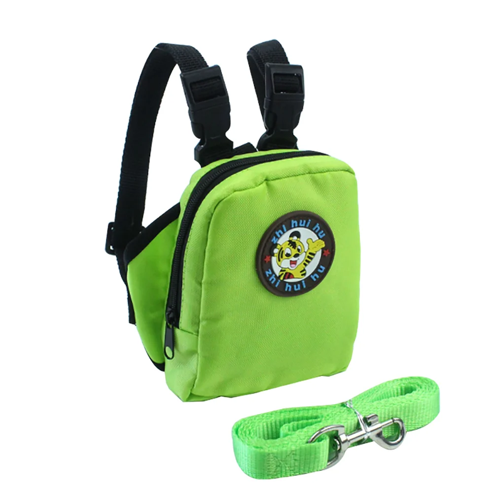 

Hot sale Travel Camping Training Small Dog Backpack Snack Storage Bag Adjustable multifunctional training Dog Backpack, Red blue green rose