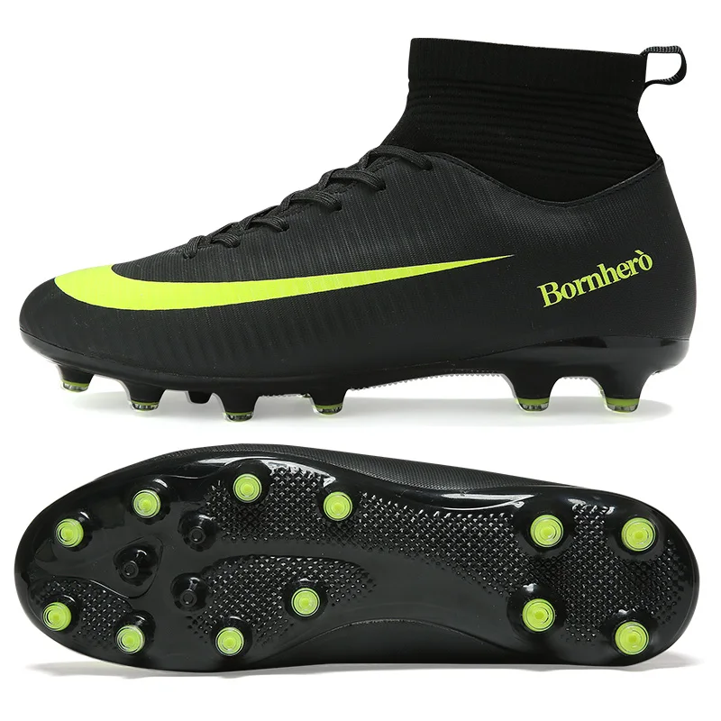 

2021 New Sale Kids Men's FG & TF Cleats Turf Leather Football Boots Soccer Shoes