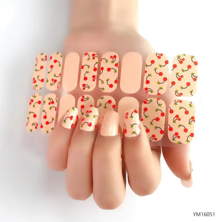 

2021 Hot China dragon designers logo 3d Nail Art Decoration sanrio polish nail stickers, Colorful