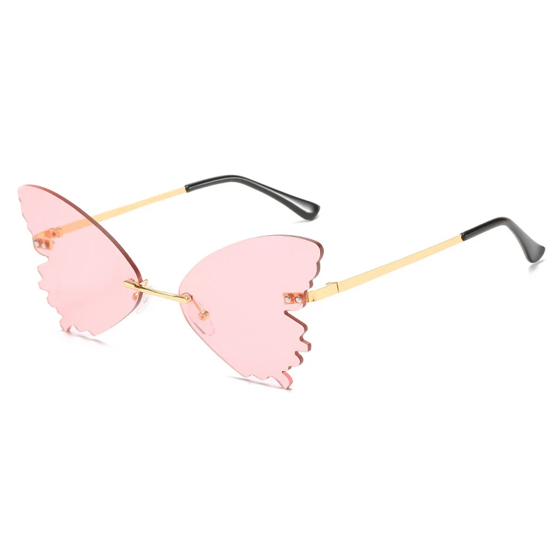 

Unique shape popular woman sunglasses luxury fashion sunglasses newest 2020 butterfly sunglasses, 7 colors