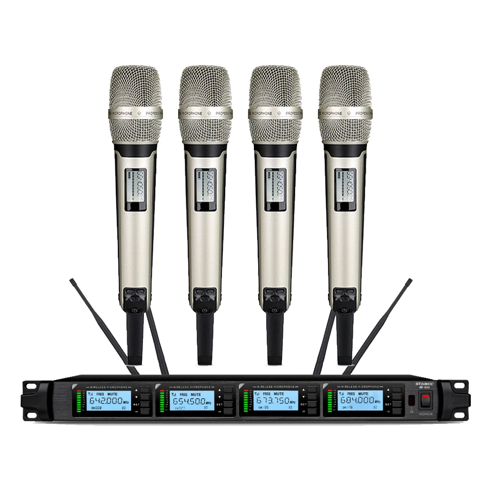 STABCL Wireless Desktop Wireless Microphone UHF Conference Table Microphone