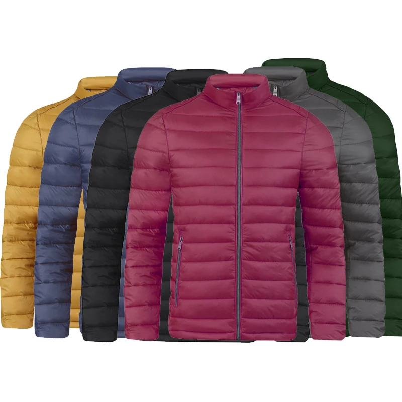 

JACKETOWN Custom Logo Printed Outdoor Plus Size 6XL Mens Jackets Winter Padded Cotton Jacket