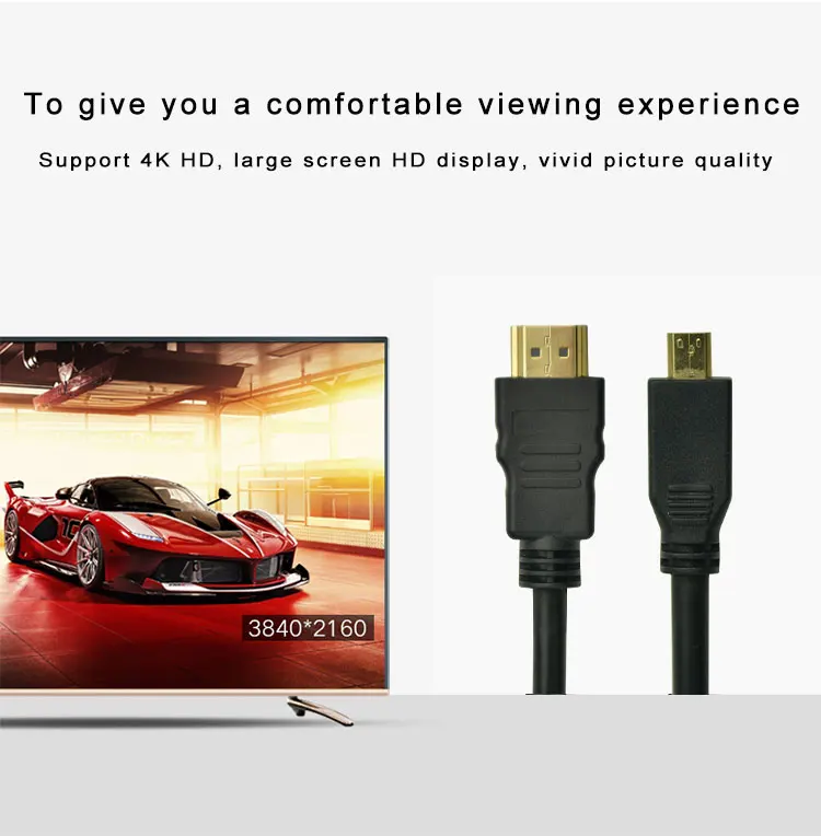 SIPU High Speed Cable HDMI- to Mini HDMI- Type A to Type C M toM support 4K Ultra HD 3D - ANKUX.COM