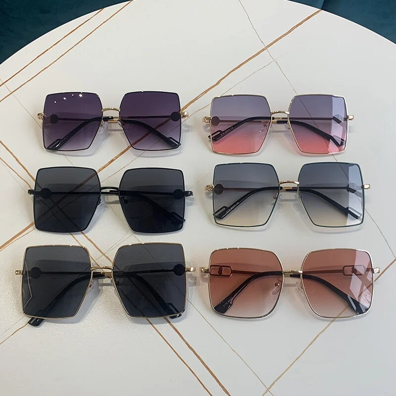 9178 Sunglasses Metal Octagon