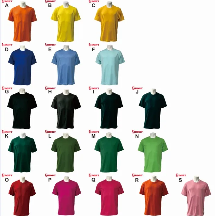 

Ready To Ship High Quality Blank T-Shirt 100% Polyester Plain T Shirt With 16 Colors For Your Selection