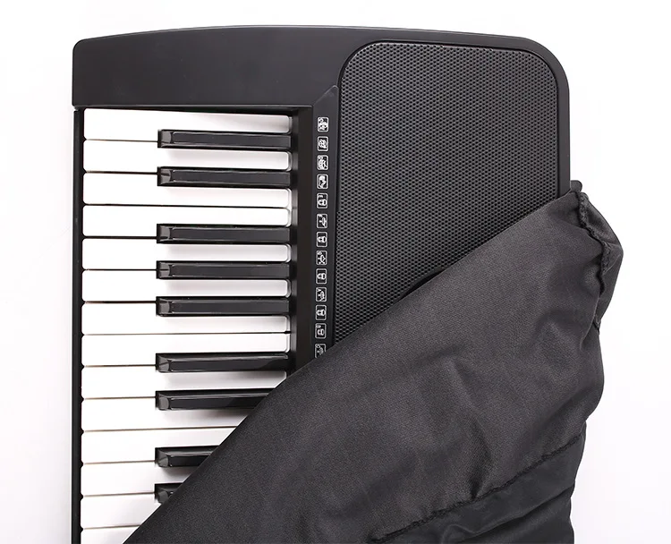 

Portable Piano Covers Digital Electronic Piano Keyboard For 61/88 Key Cover Storage Bag Anti Dust Black Electronic Organ Cover