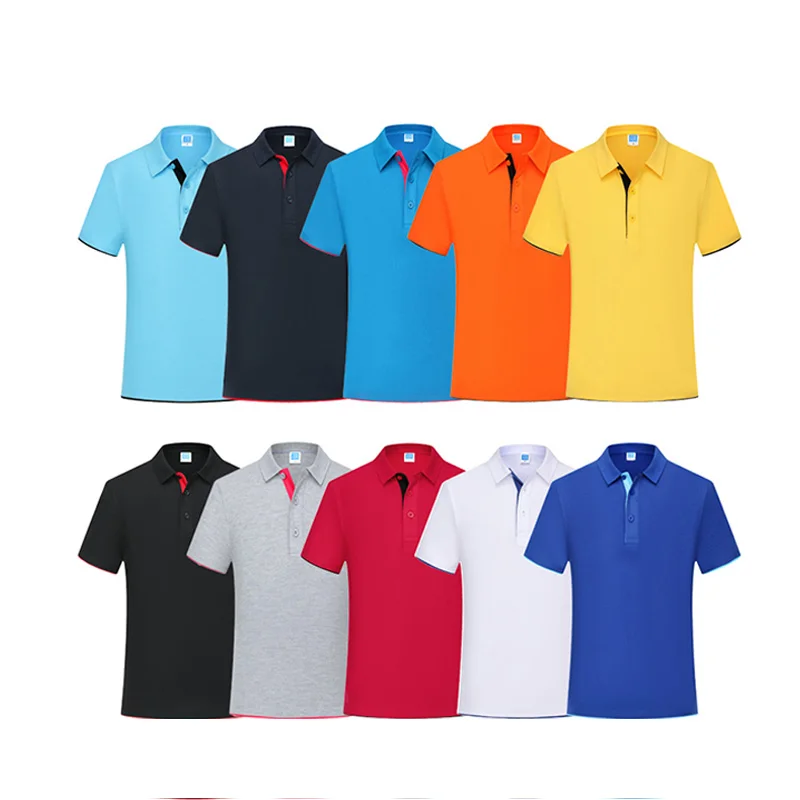 

Factory Supply 2021 Mens Plus Size Polo T-Shirts Custom T Shirt Oem Logo Plain Blank Men Polo In Stock
