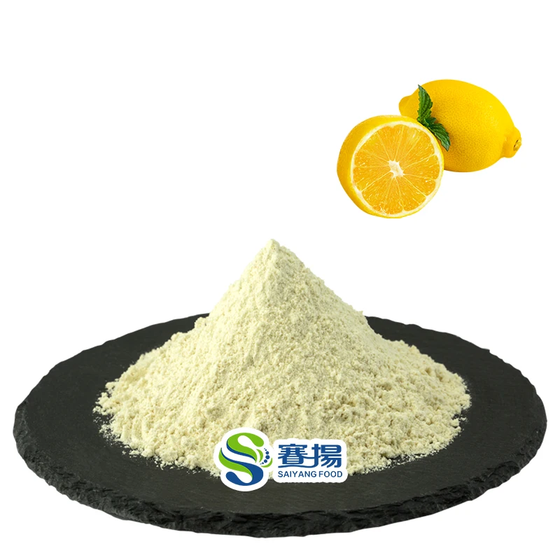 

Lemon Juice Powder ISO Factory Supply Natural Drylemon Flavor Fruit Powder Lemon Powder