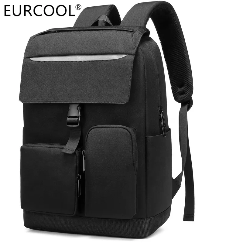 

2021 Eurcool Custom Casual Waterproof Nylon Rucksack Unisex Leisure Laptop School Bags Trendy Bagpack Backpack, Black or customized