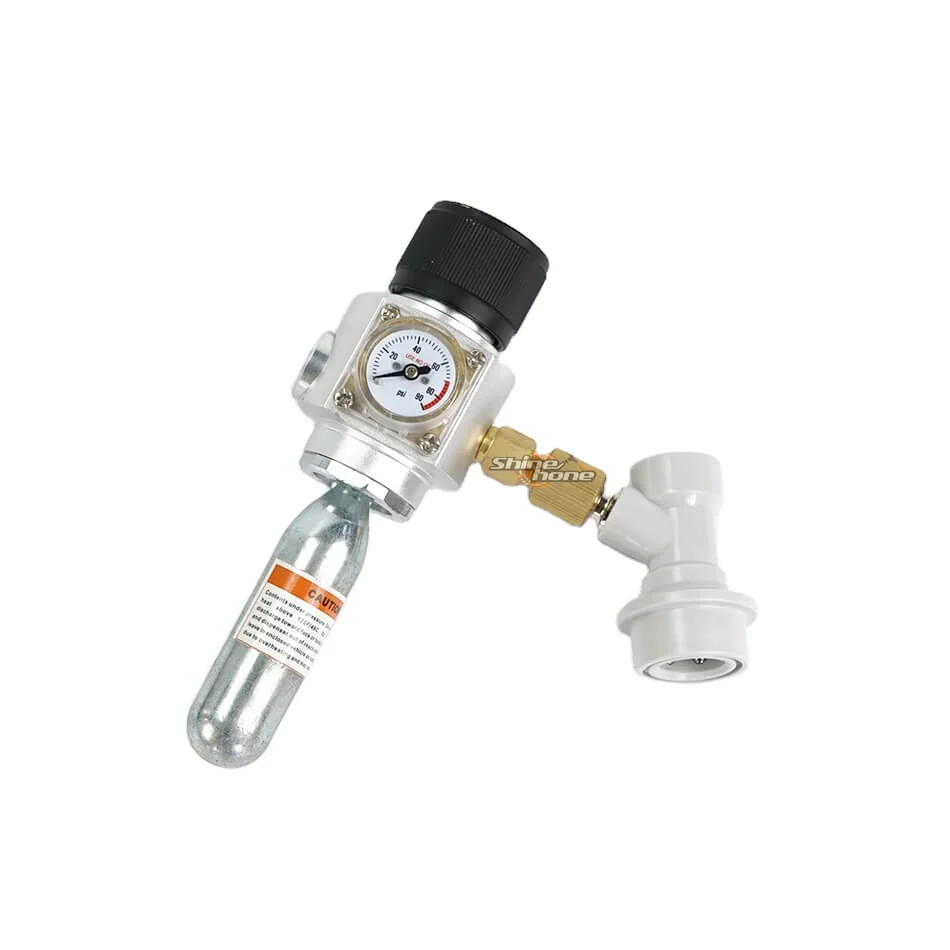 Co2 Injector Module Home Brew Regulator - Compact CO2 Injector, 0-150psi