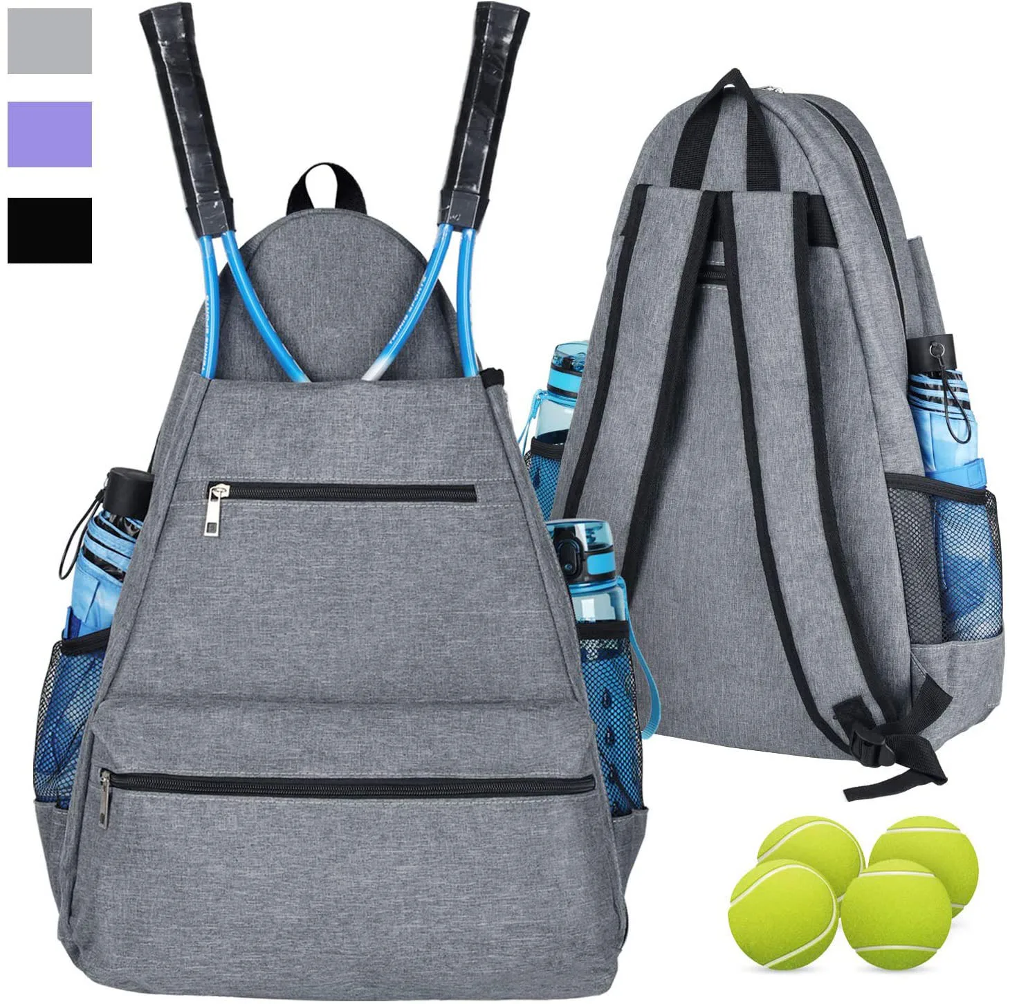 

Tennis Bag Custom logo Professional Tennis Backpack for Men and Women Racket Bags Holds Rackets Raquette Ball Bag