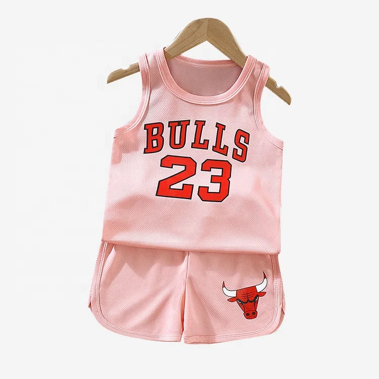 

High quality fashion sports clothing sets basketball training jersey for kids, Choose