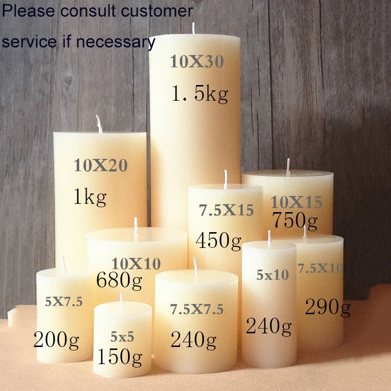 

Early Riser Silicone Pillar Cylinder Candle Mold for DIY Candle Making Mould Customized Size