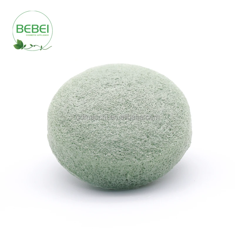 

Free sample100% Natural Colorful Round Shape Konjac Sponge, Multiple colors available