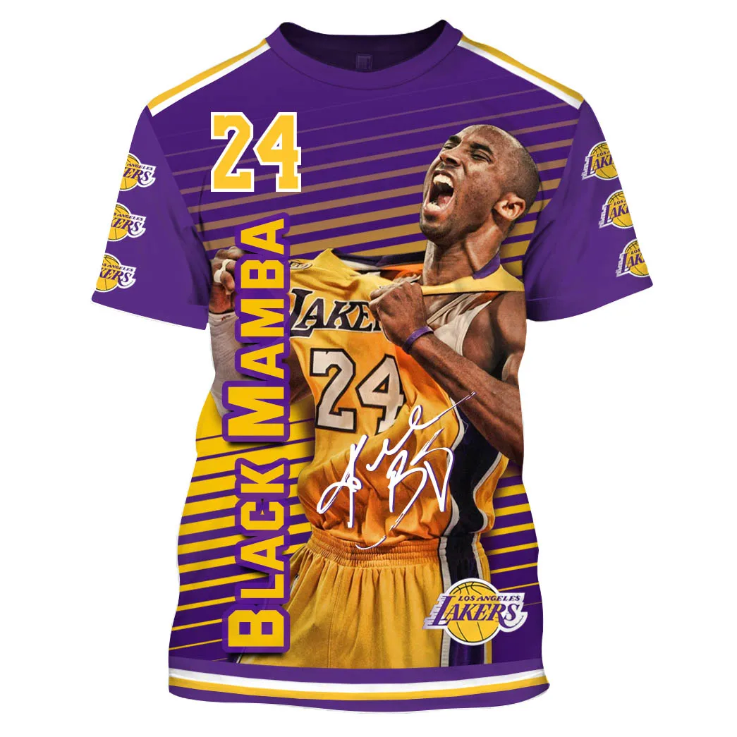 

Our Best Kobe 8 and 24 Our Hero Black Mamba Men's T-Shirt Black Commemorate, Multi