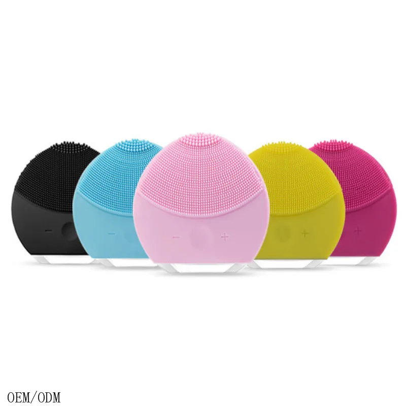 

New design Silicon Face Wash Brush Facial Cleaner Electric Face Cleansing Brush