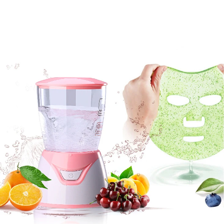 

Mini Household Automatic DIY Fruite and Vegetable Mask Making Machine, Pink