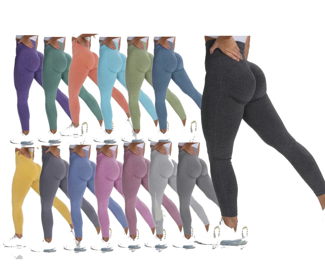 

2021 New Arrivals Butt Lifting Leggings For Women Customized Logo Tights Tik Tok Leggings Cheap Price Seamless Fitness Legging