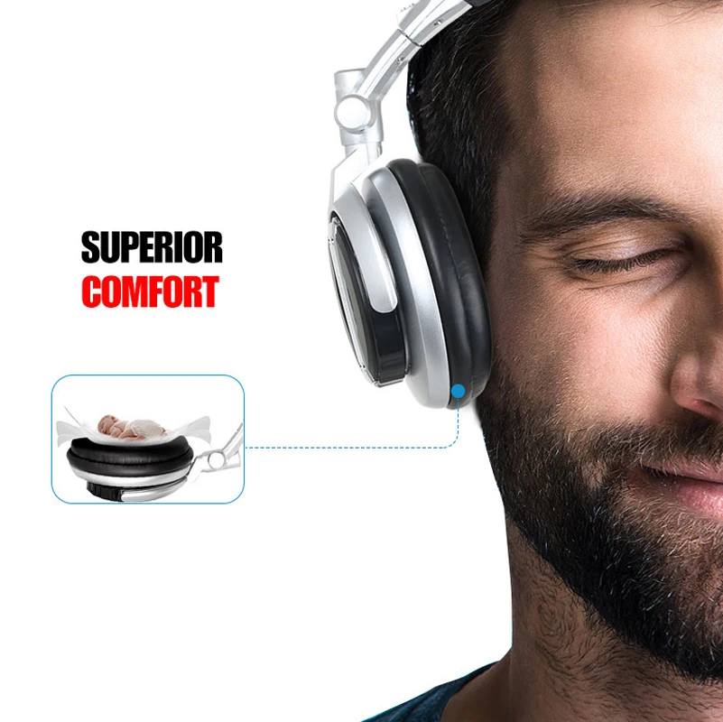 

Senicc St-80 Rgb Gaming Headset Stereo Sound Voice Quality Pc Gaming Headphone With 3.5Mm Jack, Silver