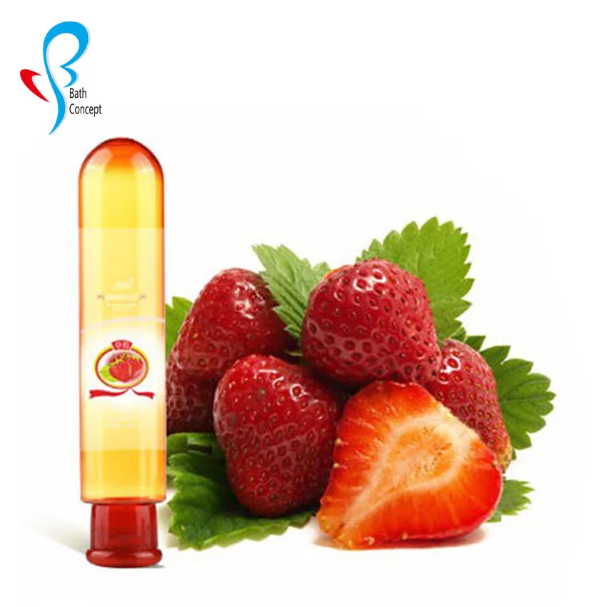 
Wholesale Personal safe fruit water based edible lubricant sex 