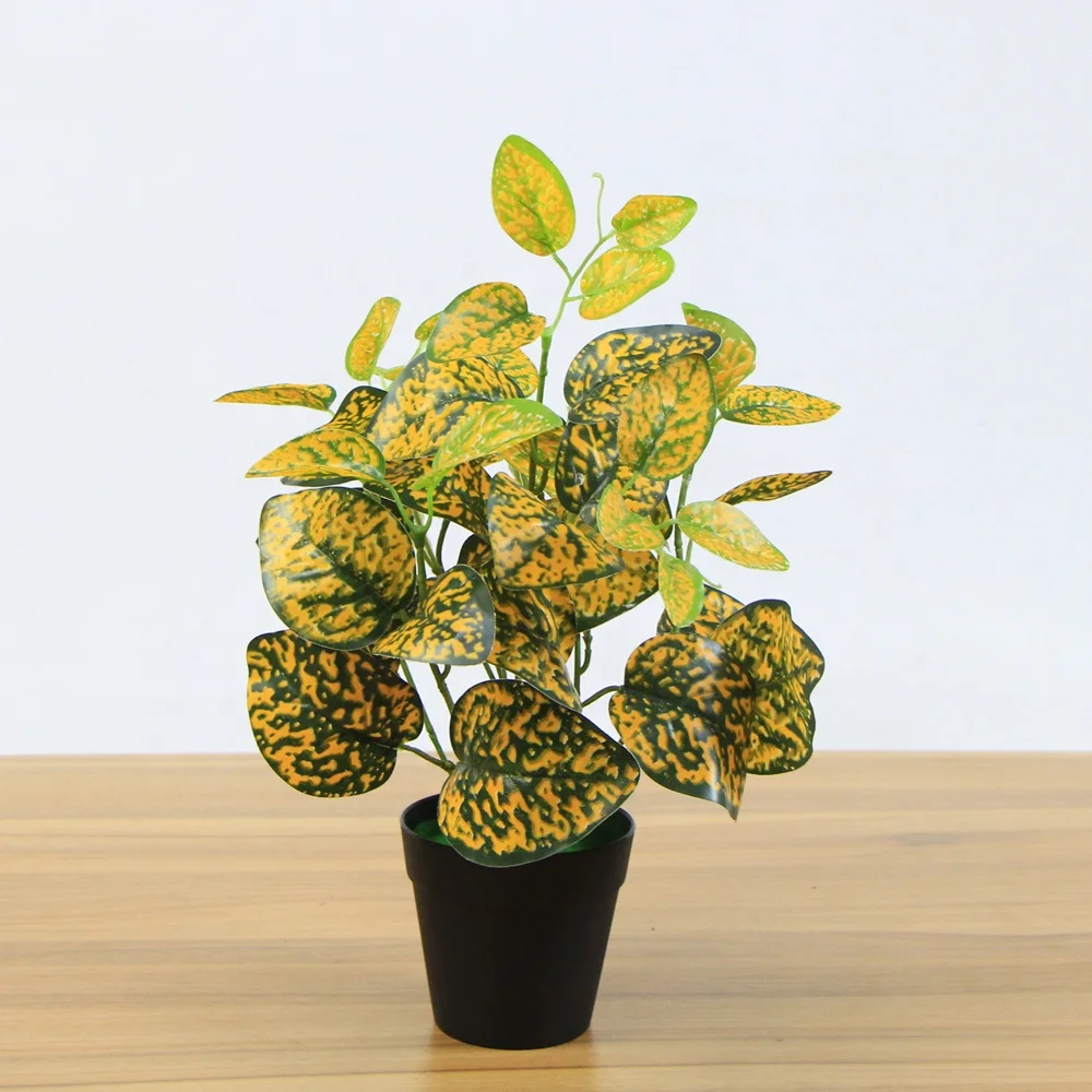 

China real looking plastic indoor landscaping artificial plants trees