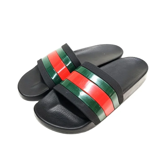 

Plain Custom Sport Slide Sandals pu Mens Slipper Summer Customized Trending Slippers