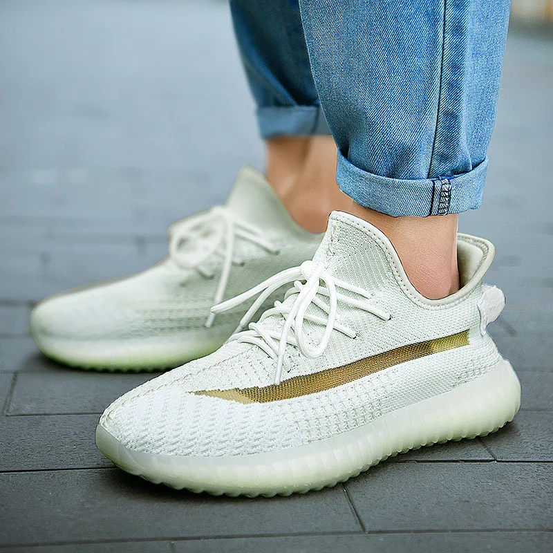 

A13 Custom Logo high quality men Fashion Low sneakers kanye west 350V2 Clay Trueform Hyperspace Kicks sneakerhead, 5 colors