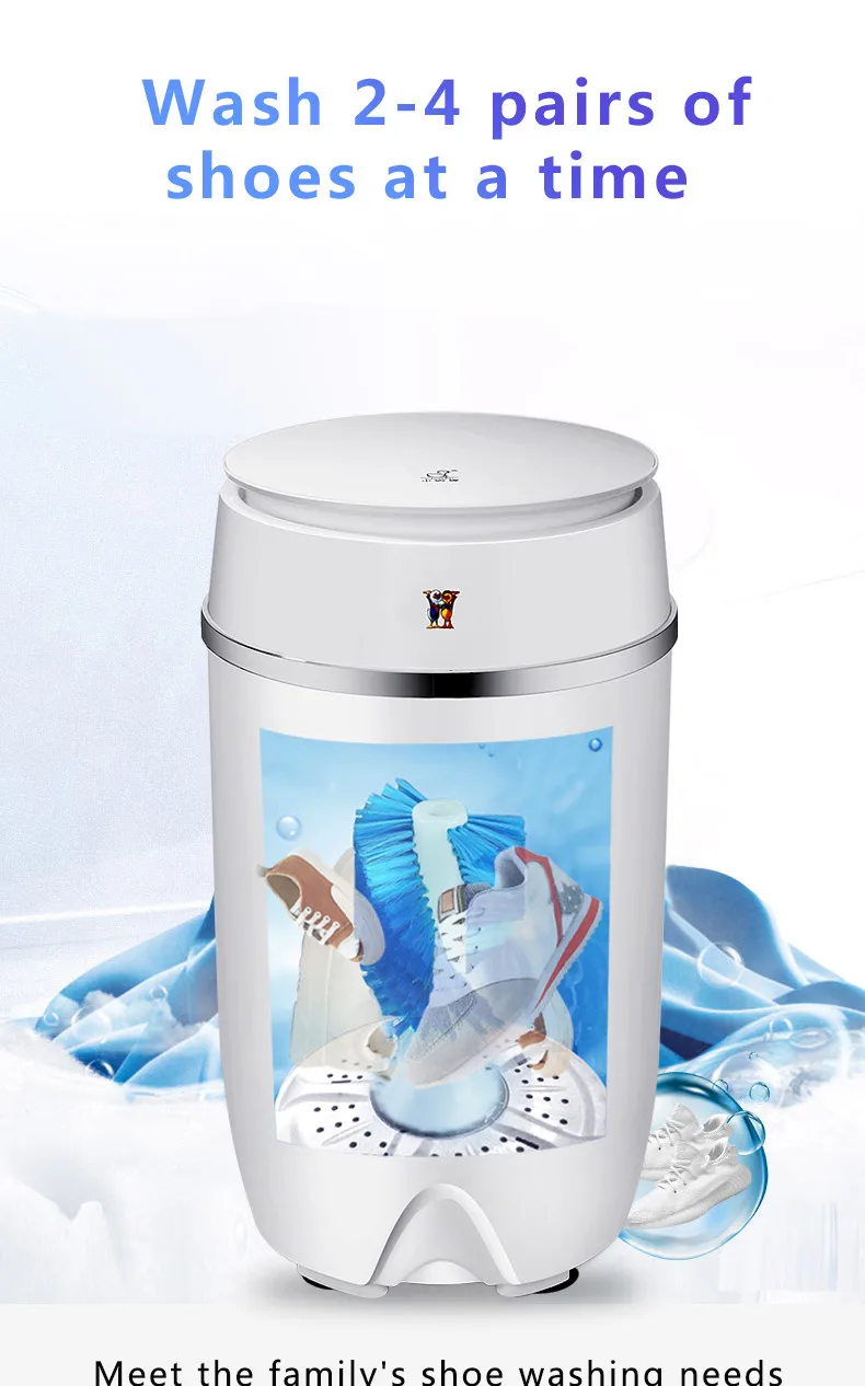 Smart Automatic Portable Shoes Washer Mini Washing Machine Buy Smart