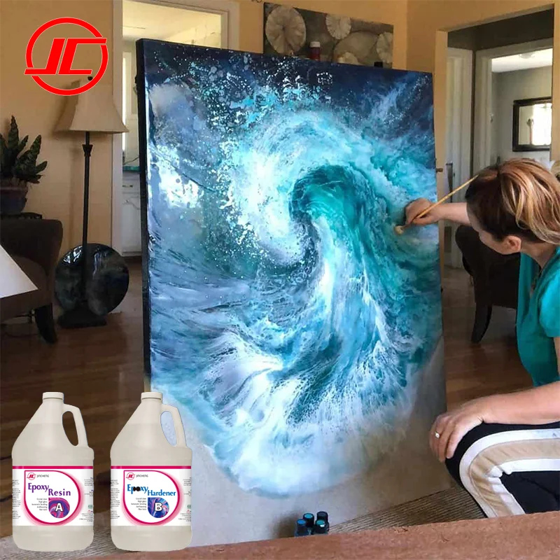 1 Gallon Set Clear Epoxy Resin For Galaxy Resin Art Resin Art