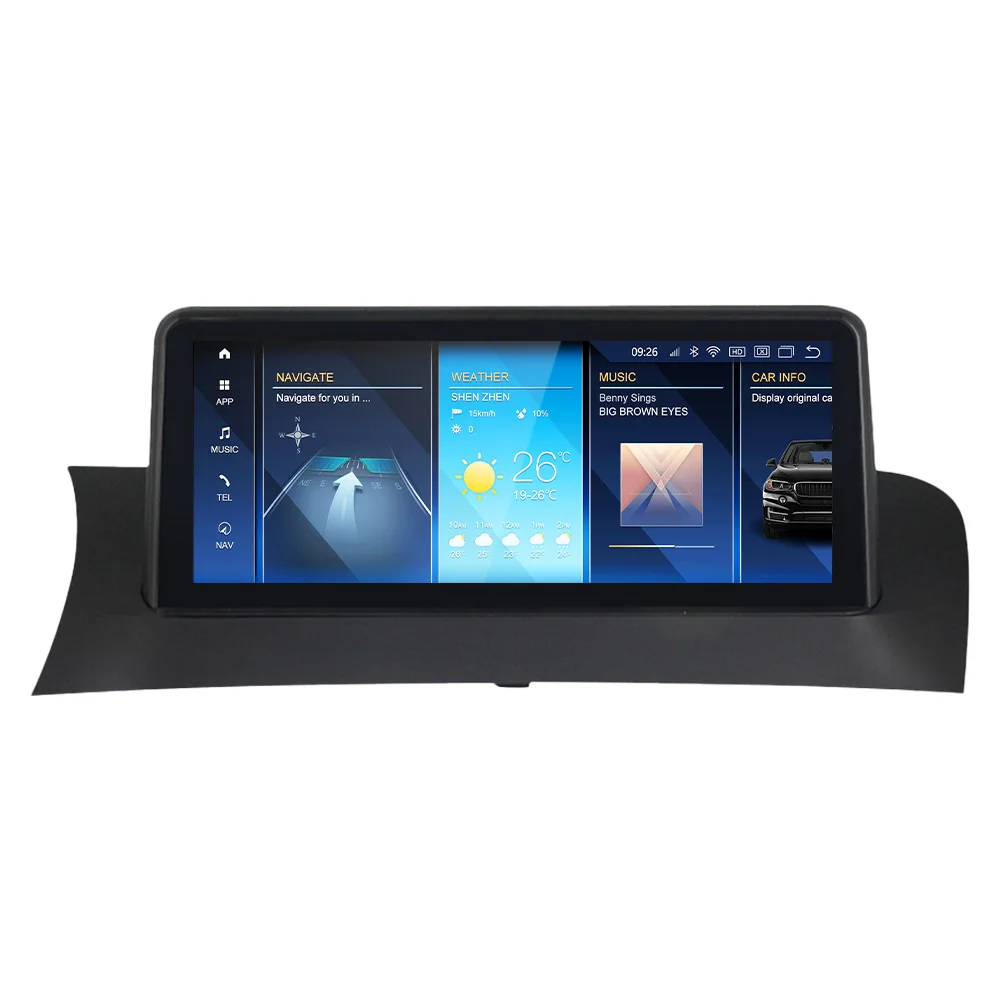 

Snapdragon 662 Android12 Auto Radio For BMW X3 F25 BMW X4 F26 2011-2018 HD 1920*720 Car Video Recorder Support DSP Carplay