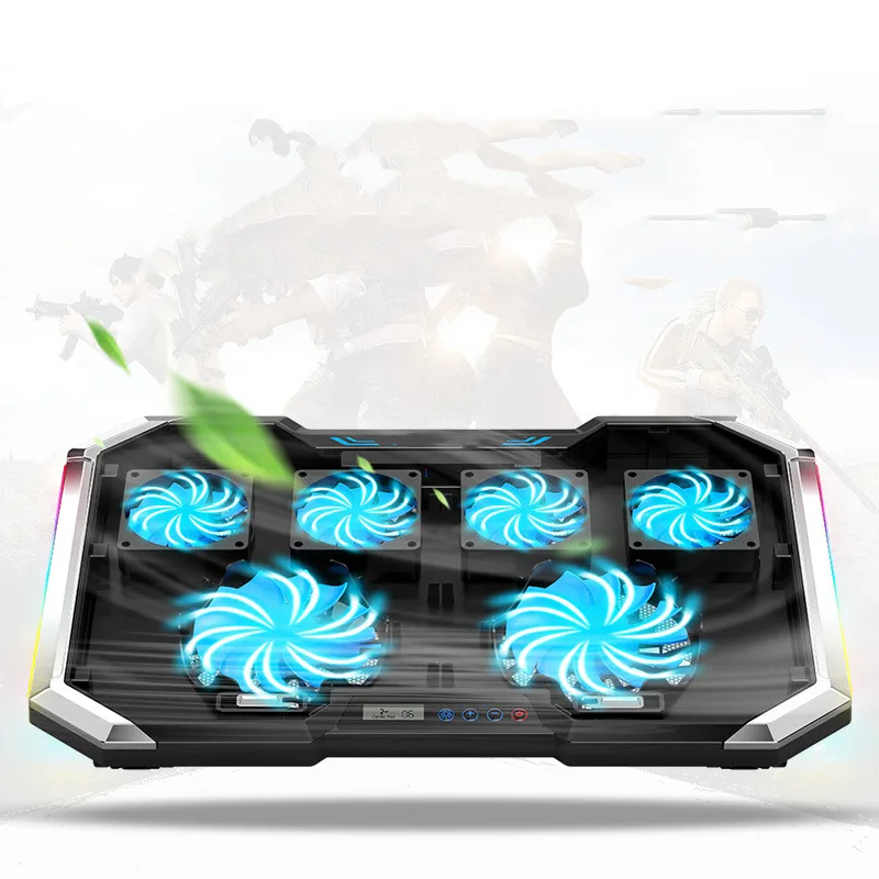 

Computer Stand Color Black With Strong Cooler Fast cooling Laptop Stand