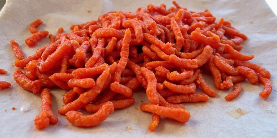 Corn on the cob with Tajín and Chamoy