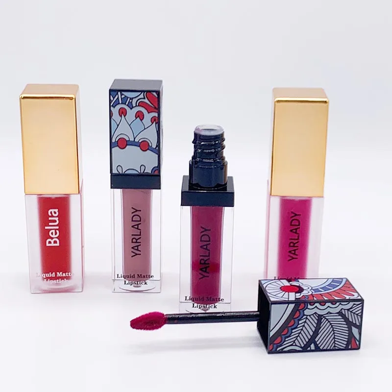 

Wholesale Red Bright Colors 24hr Waterproof Pigmented Matte Lipstick Liquid Custom Logo
