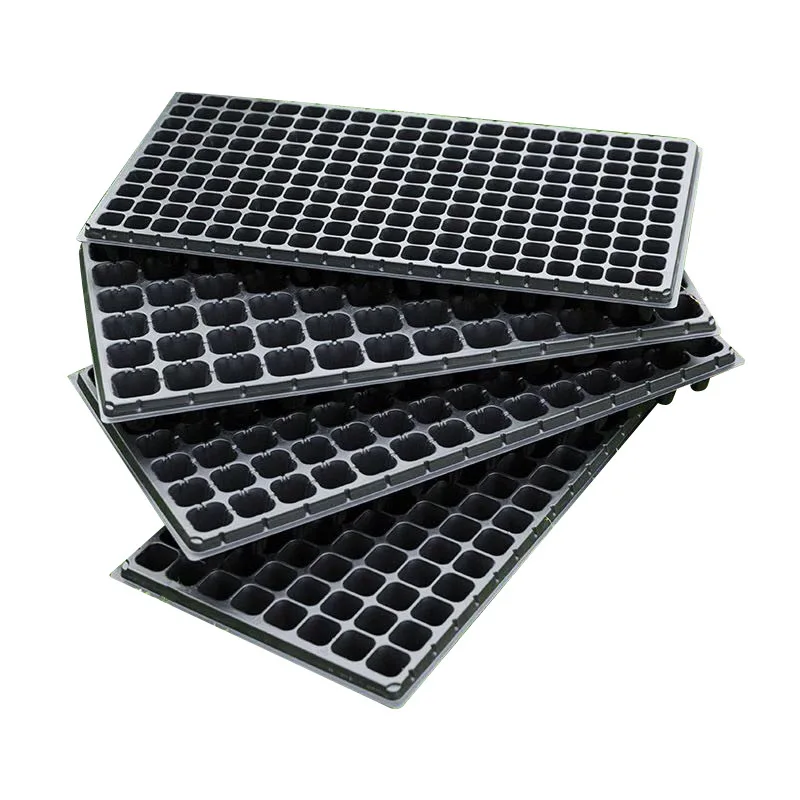 

China made factory price plastic vegetable seedling tray 128 holes seeding nursery tray for plants growing tray seedling, Picture