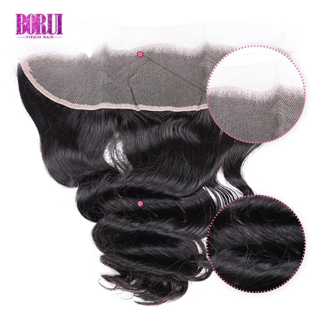 

10A Top Quality Human Hair HD Frontal 13x4 Deep Wave Soft Hair Silky And Soft 100% Brazilian Hair