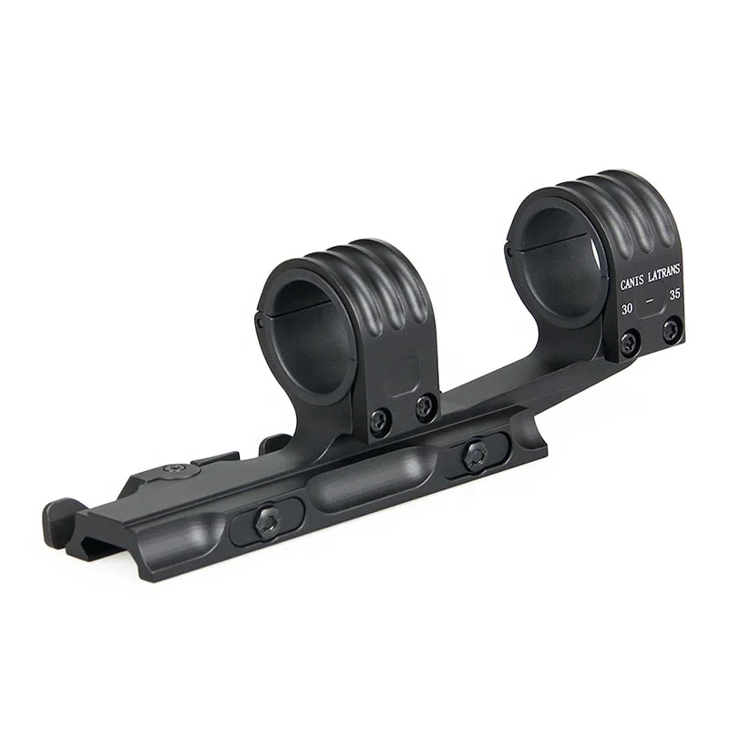 Ar 15 Scope Mount Aluminum 30 Or 35mm Double Ring Qd Fits 21.2mm