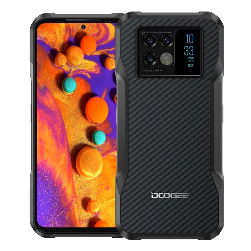

Cheapest Wireless Charging DOOGEE V20 Dual 5G Rugged Phone 8GB+256GB Unlocked NFC 5G Android Waterproof Phone OEM