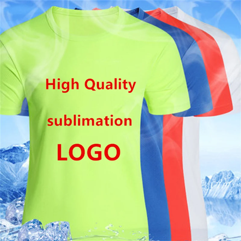 

Hot Sale 100% Polyester Sublimation T Shirt Blank Designer High Quality Custom LOGO Breathable Sports Modal T Shirts, White